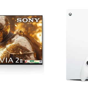Microsoft Xbox Series X 1TB All-Digital Console & Sony 139 cm (55 inches) BRAVIA 2M2 Series 4K Ultra HD Smart LED Google TV K-55S25BM2